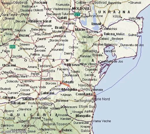 Harta Dobrogea