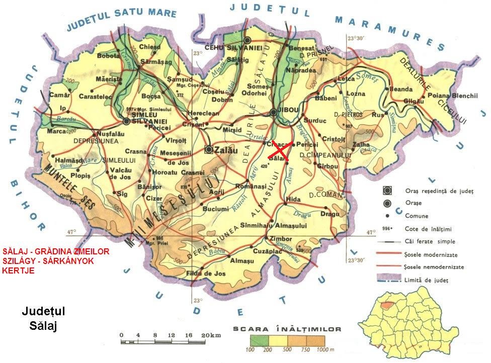 Harta turistica Gradina Zmeilor cazare Harta turistica Gradina Zmeilor cazare