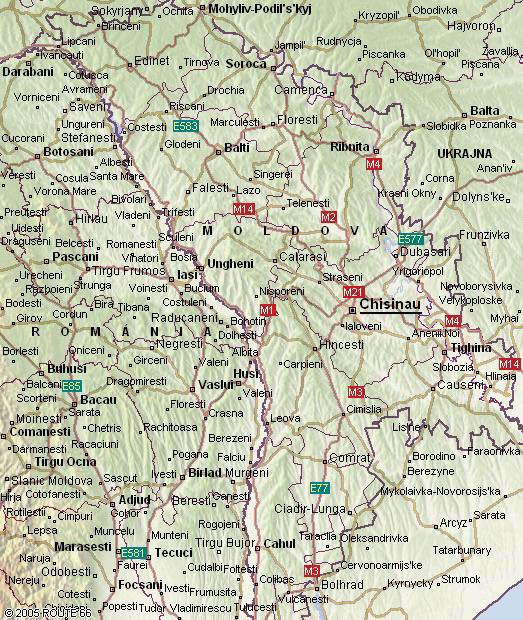 Harta Moldova