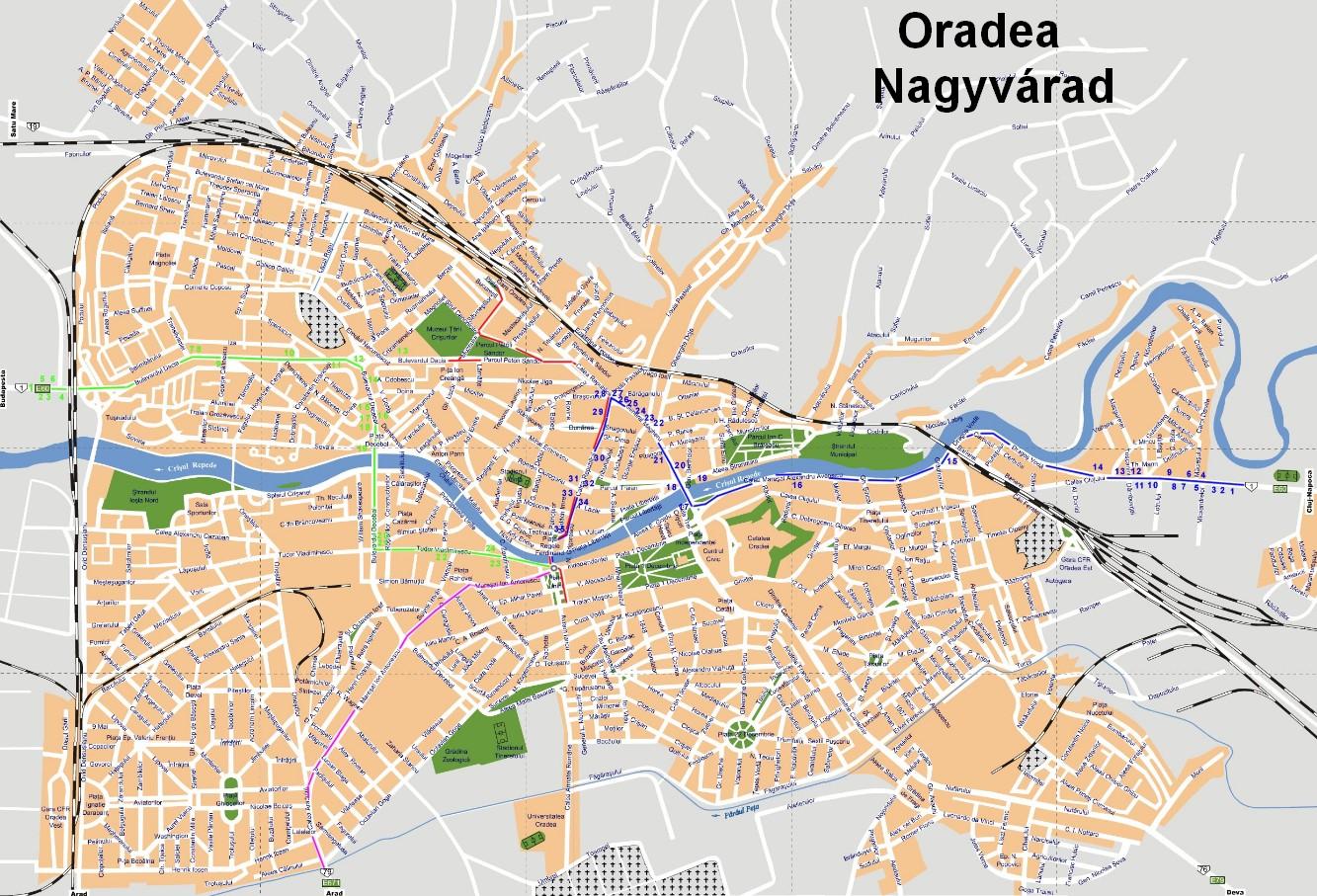 Oradea Harta Romaniei Distanta Sibiu Sinaia
