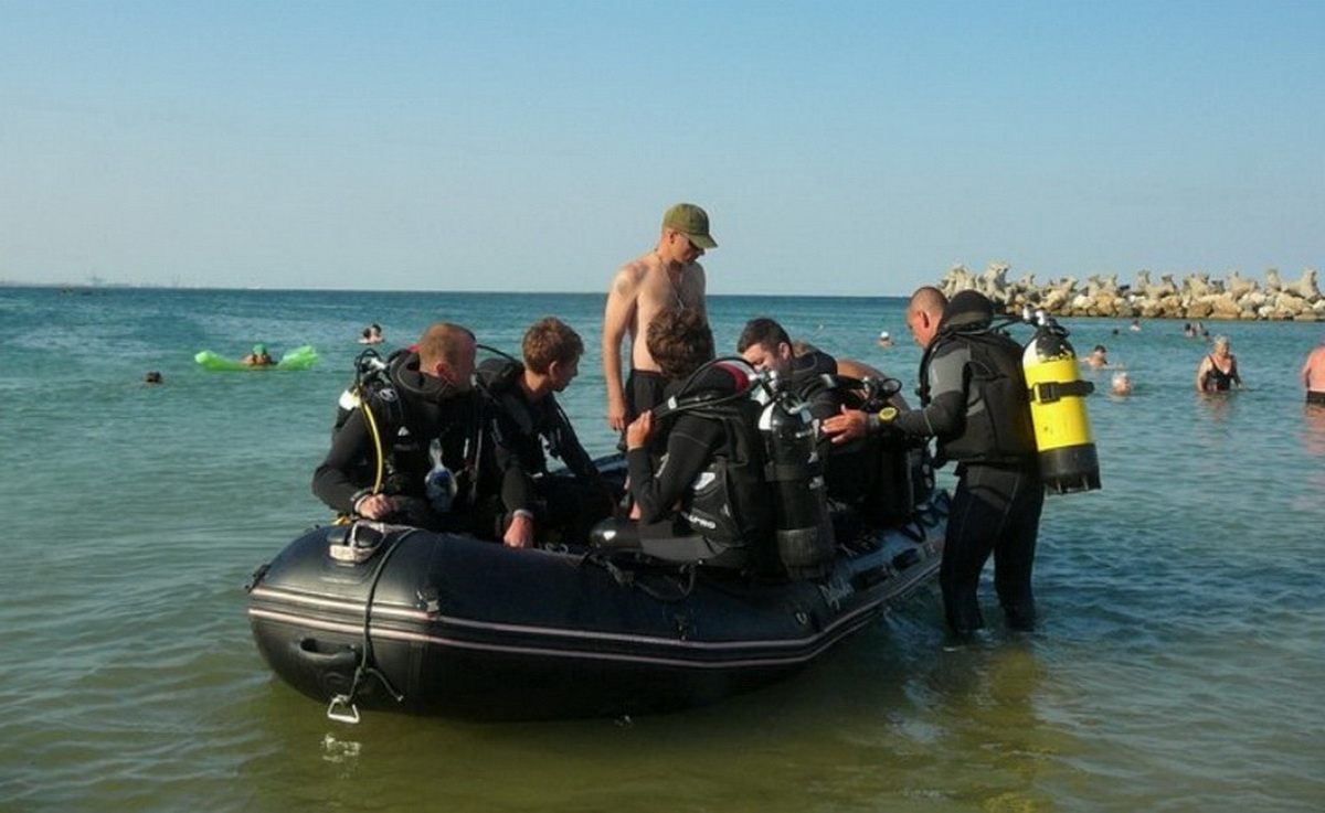 Litoralul Marii Negre la Eforie Sud - Scufundari - scuba diving