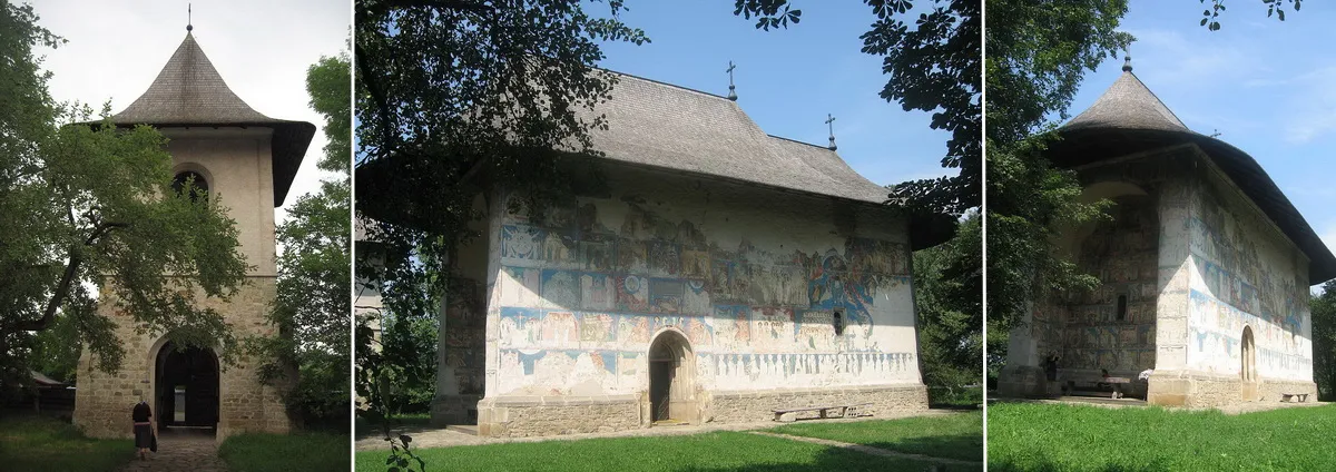 Biserica Arbore - Bukovina - észak-moldvai kolostorok