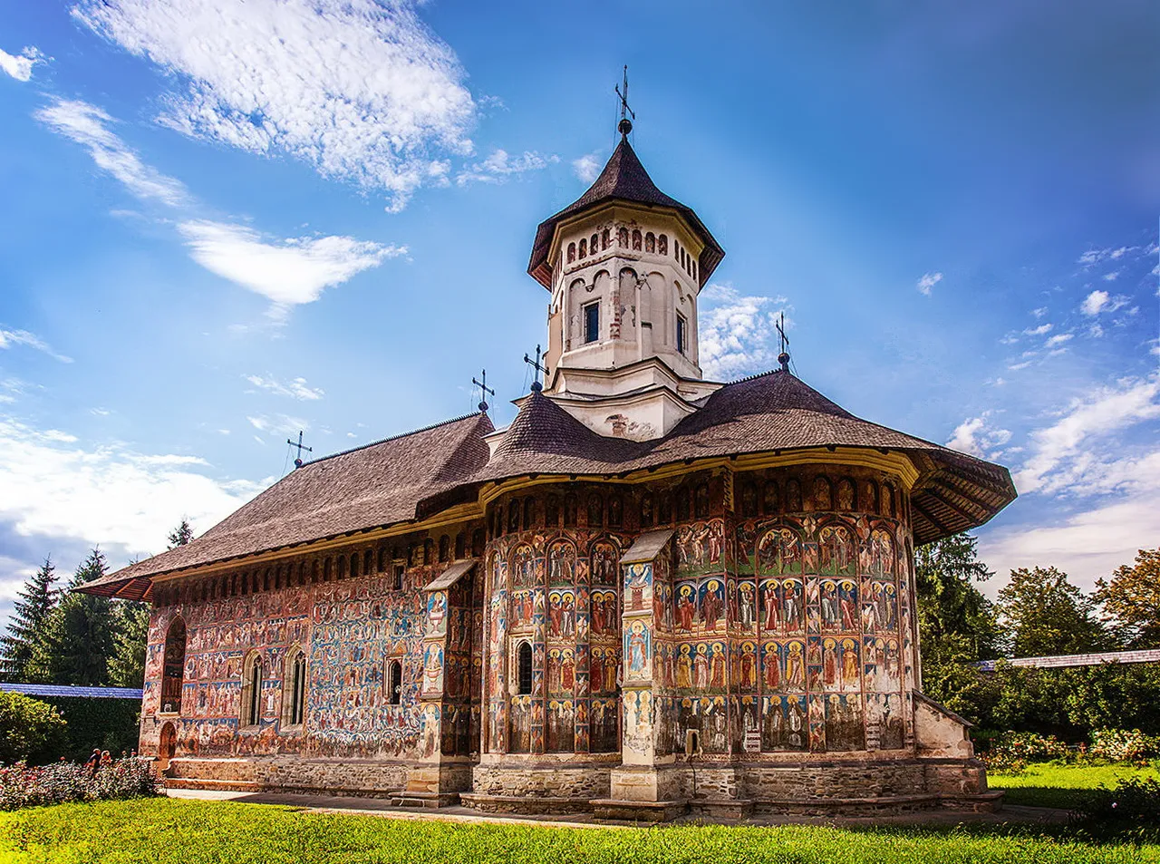 Moldovita-kolostor - Bukovina - észak-moldvai kolostorok