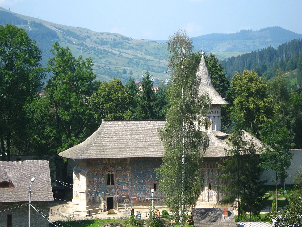 Voronet-kolostor - Szent György Templom - Bukovina - észak-moldvai kolostorok