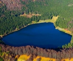 cloth bubble Pilfer Lacul Sfanta Ana - Judetul Harghita - Transilvania - Bazinul Carpatic -  Romania
